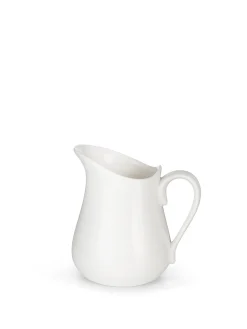Lattiera porcellana bianca