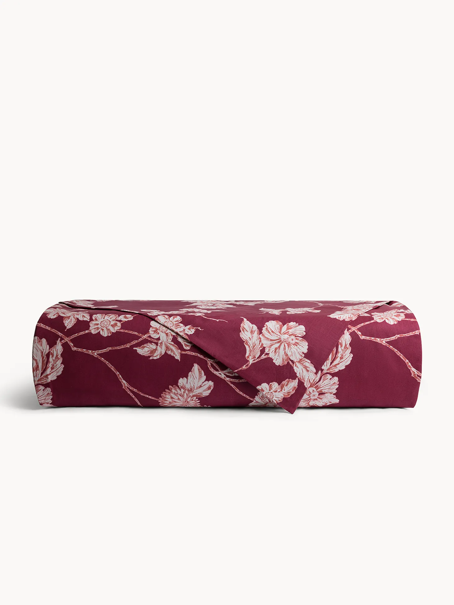 Lenzuolo liscio in cotone percalle double face