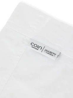 Lenzuolo liscio percalle di cotone stampato Special Capsule SOCIETY Made in Italy per Coincasa