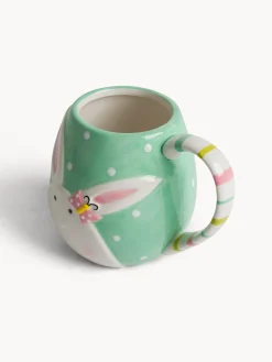 Mug in ceramica decoro coniglio