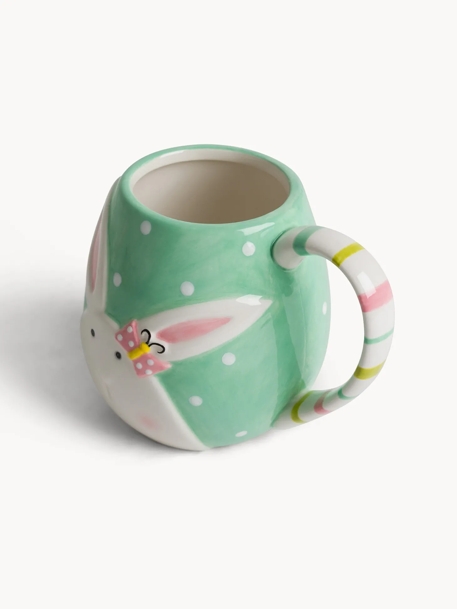 Mug in ceramica decoro coniglio