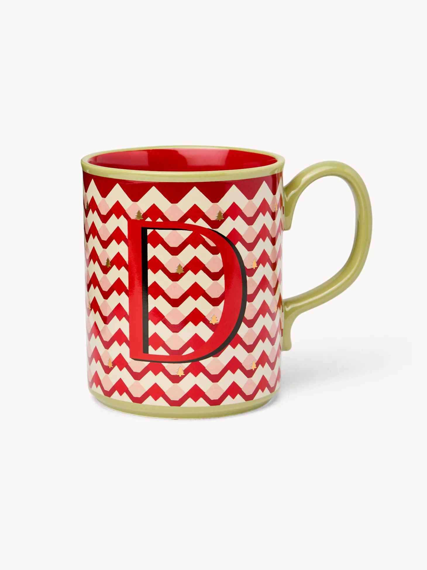 Mug in ceramica lettera D
