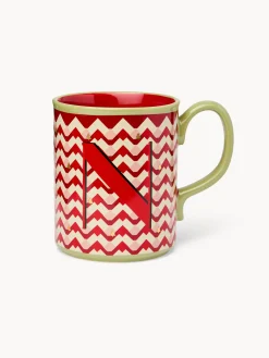 Mug in ceramica lettera N