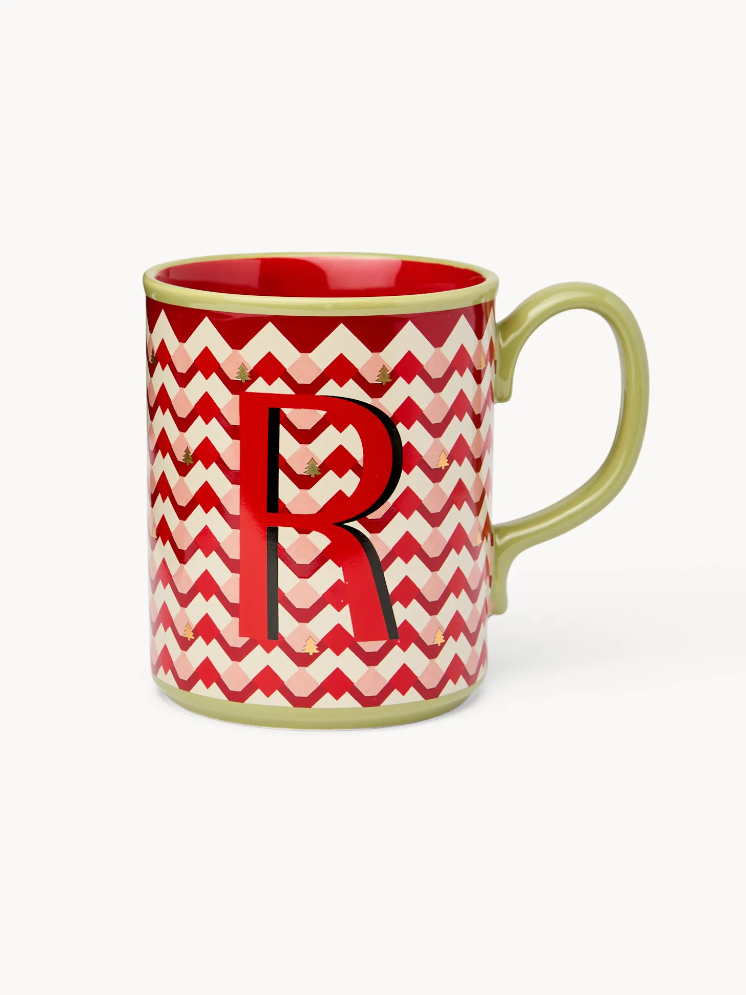 Mug in ceramica lettera R