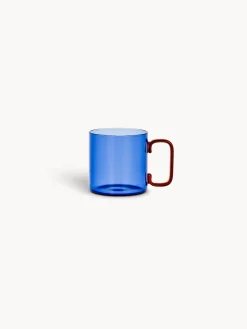 Mug in vetro bicolore
