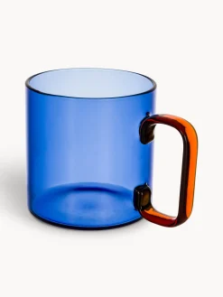 Mug in vetro bicolore