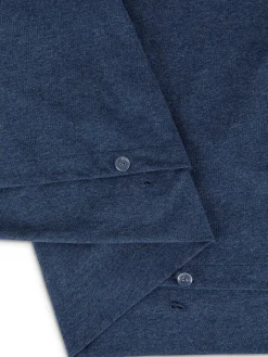 Parure copripiumino jersey di cotone tinta unita