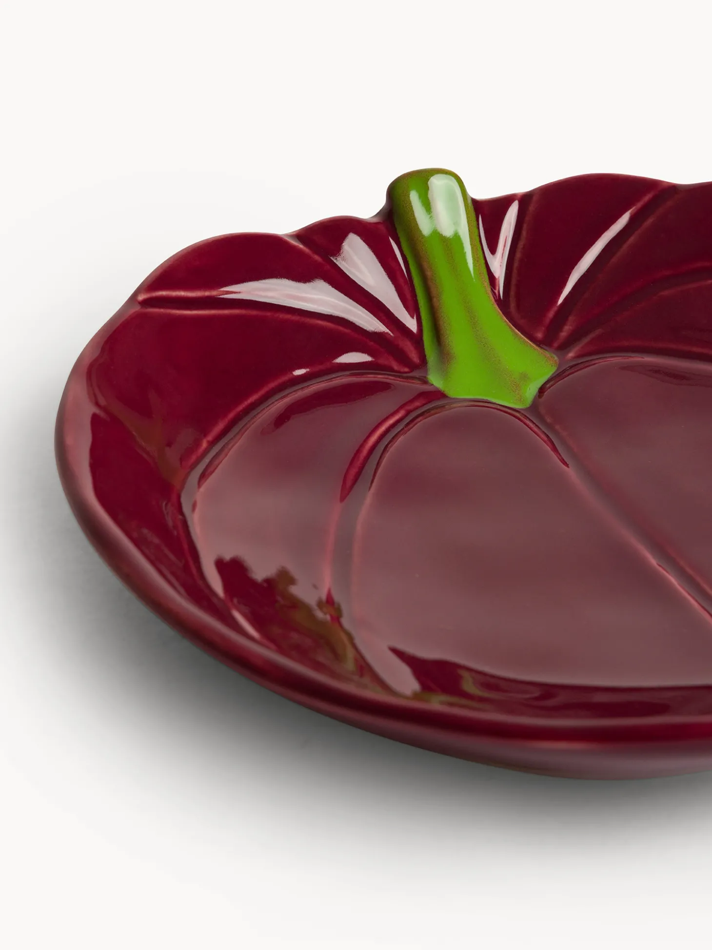 Piattino in stoneware a forma di zucca