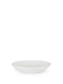 Piatto fondo bone china Rosanna