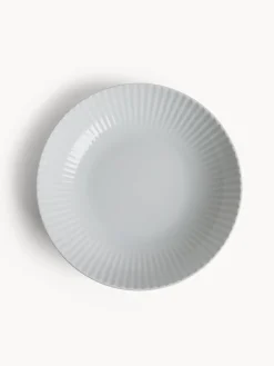 Piatto fondo in porcellana Country chic