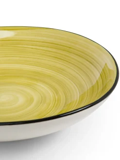 Piatto fondo in stoneware Tokyo