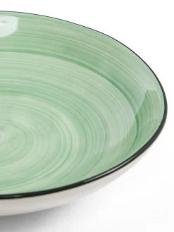 Piatto fondo in stoneware Tokyo