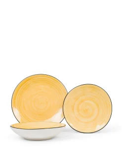 Piatto frutta in stoneware Tokyo