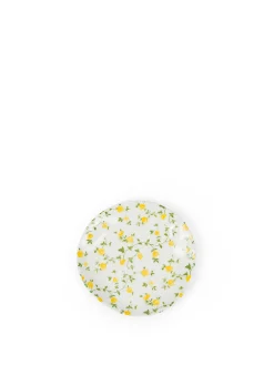Piatto pane porcellana motivo fiorellino