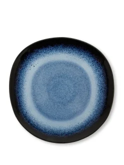 Piatto piano ceramica Karma