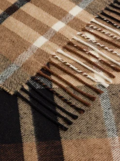 Plaid a quadri made in Italy