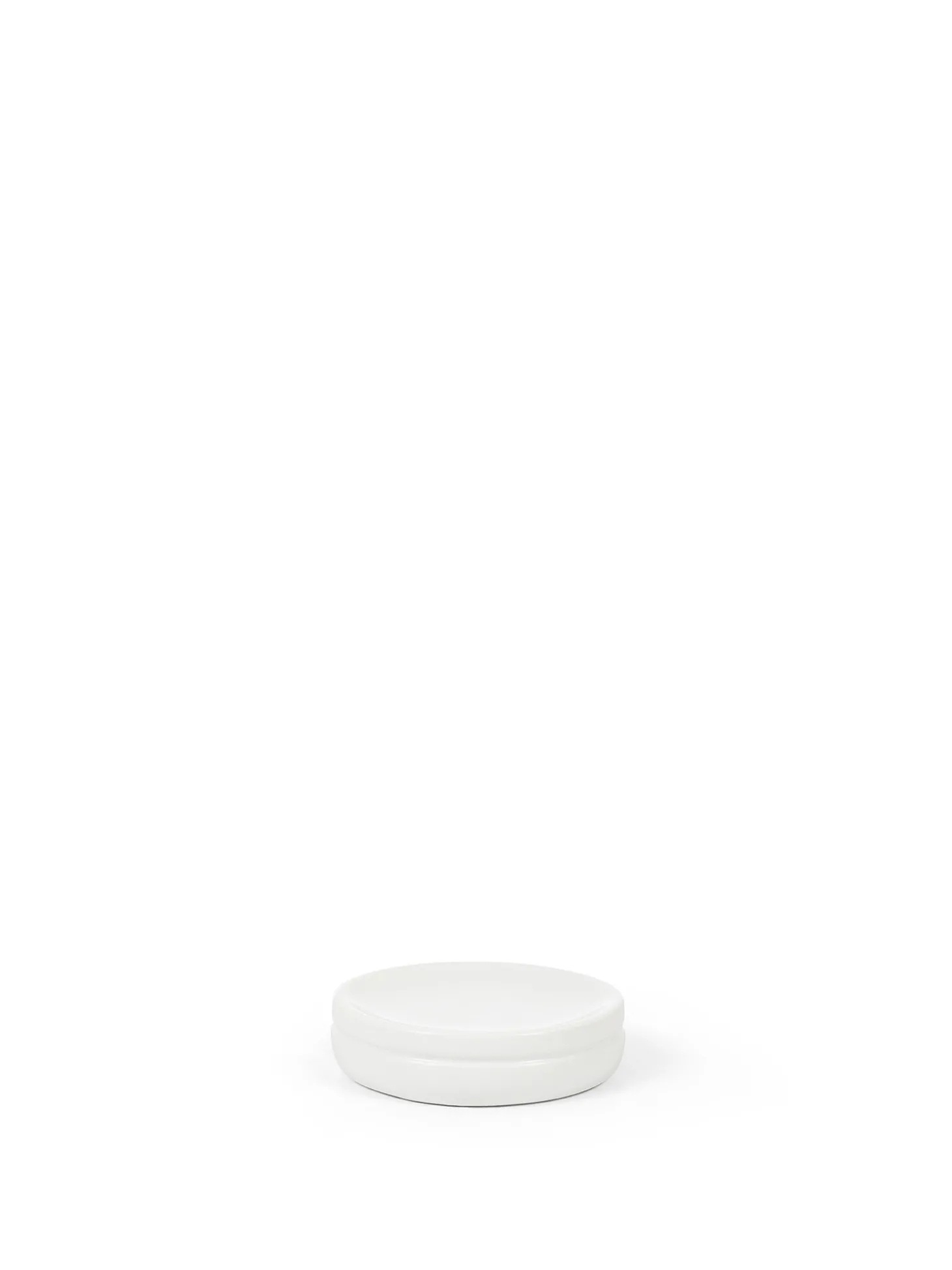 Porta sapone in ceramica lucida