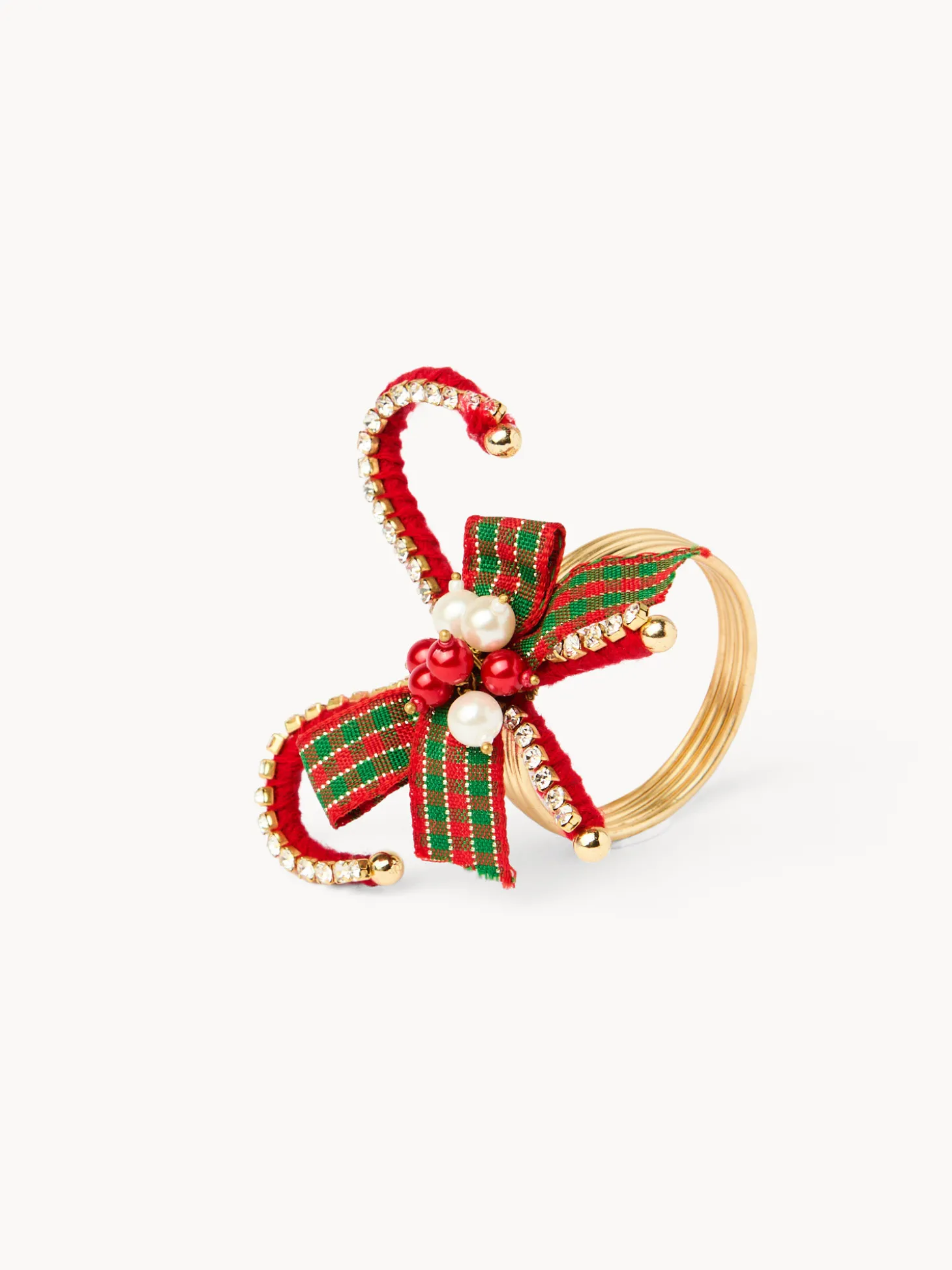 Porta tovagliolo a candy canes