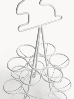 Porta uovo 2 piani ferro smaltato