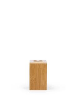 Portaspazzolini sapone in bamboo