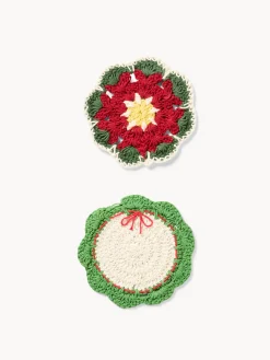 Presine crochet in puro cotone