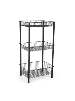 Scaffale portaoggetti 3 ceste