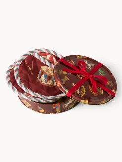 Scatola di latta regalo con set di 2 presine