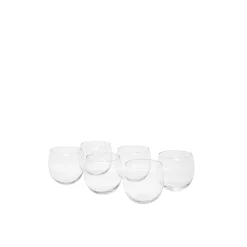 Set 6 bicchieri liquore Bubbly