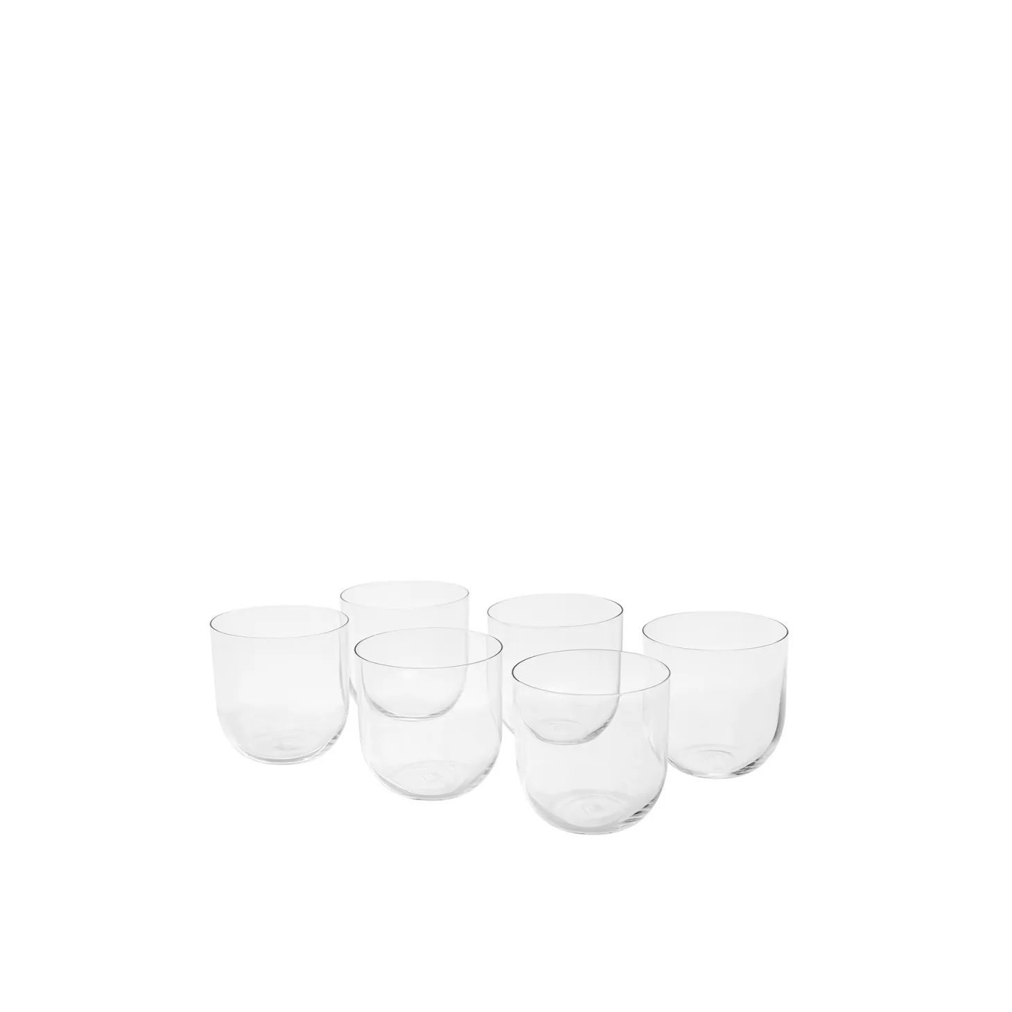 Set 6 bicchieri liquore Drop