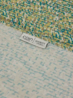 Set 2 federe percalle di cotone stampato Special Capsule SOCIETY Made in Italy per Coincasa