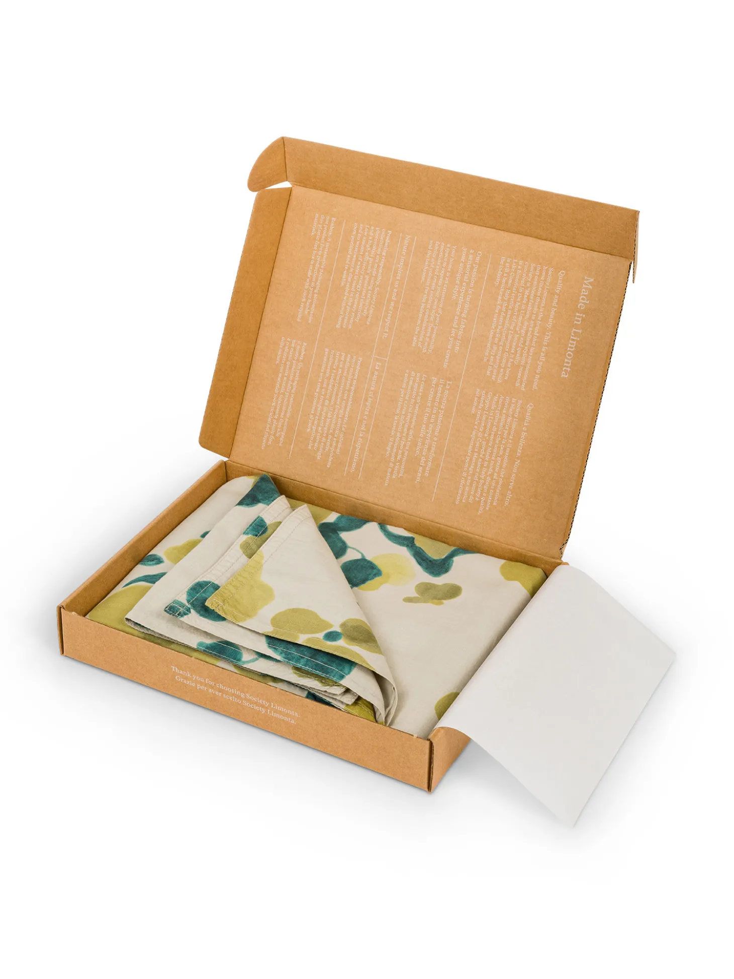 Set 2 federe percalle di cotone stampato Special Capsule SOCIETY Made in Italy per Coincasa