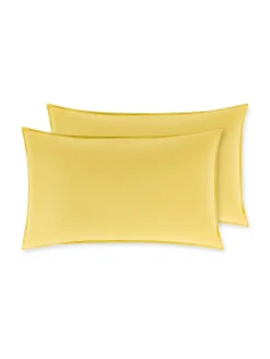 Set 2 federe percalle di cotone stampato Special Capsule SOCIETY Made in Italy per Coincasa