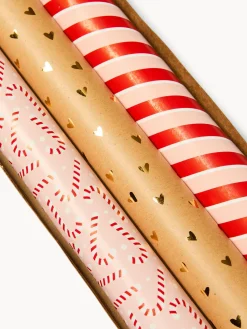 Set 3 rotoli carta per impacchettare
