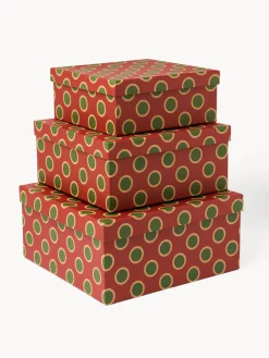 Set 3 scatole quadrate