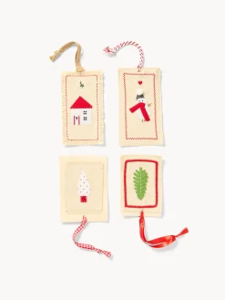 Set 4 segnaposto natalizi