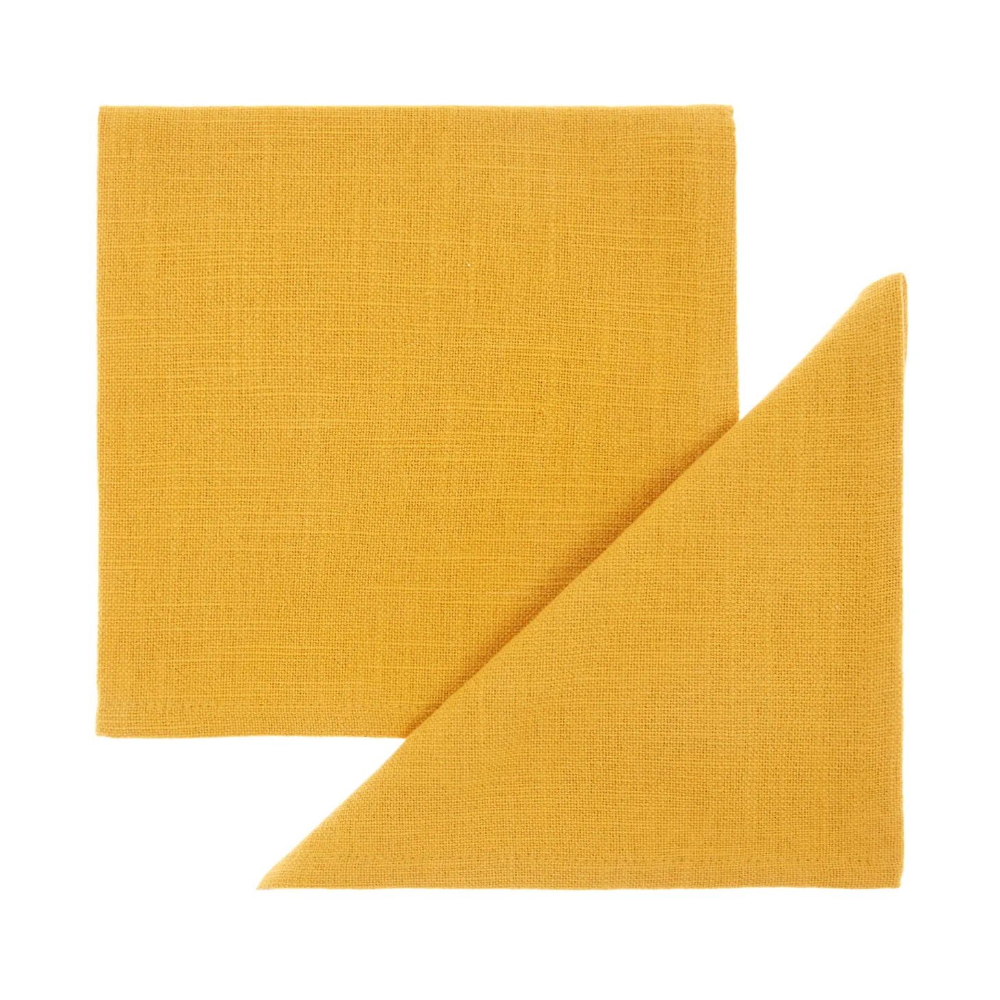 Set 2 tovaglioli puro cotone fiamamto tinta unita