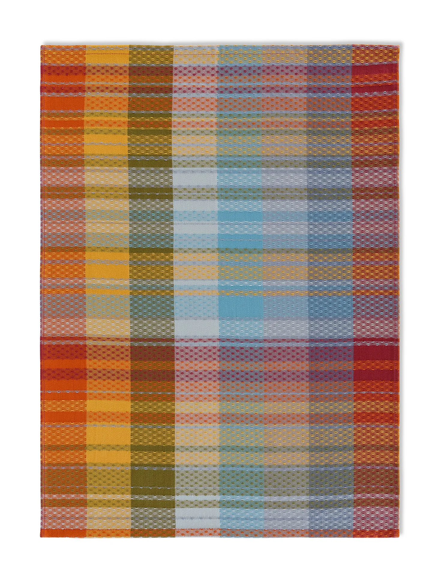 Strofinaccio puro cotone trama jacquard