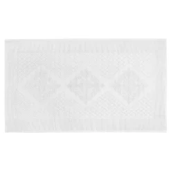 Tappeto bagno pelo corto jacquard
