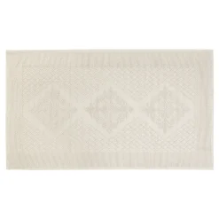 Tappeto bagno pelo corto jacquard