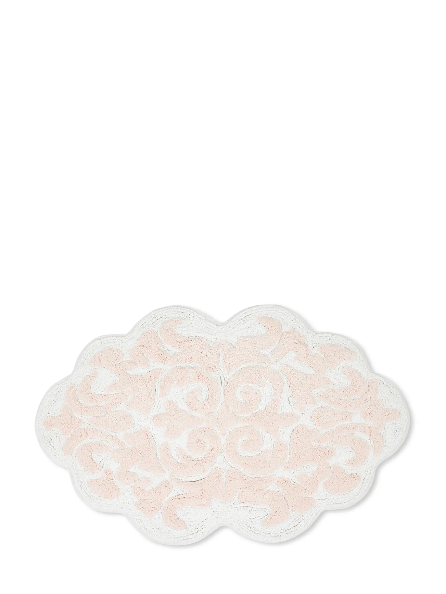 Tappeto bagno taftato a mano in cotone