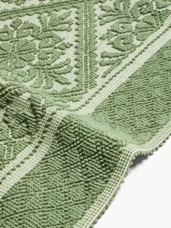 Tappeto da cucina sardo in puro cotone tinta unita