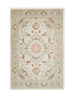Tappeto 120x180 cm con motivo damasco