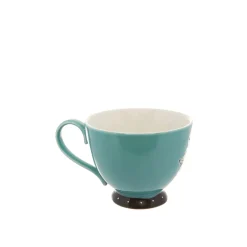 Tazza da colazione stoneware dipinta a mano