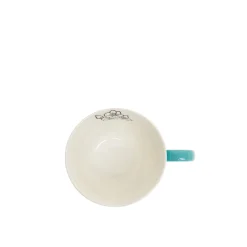 Tazza da colazione stoneware dipinta a mano