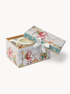Teiera in new bone china Babbo Natale vintage