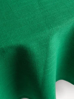 Tovaglia in slub di cotone tinta unita