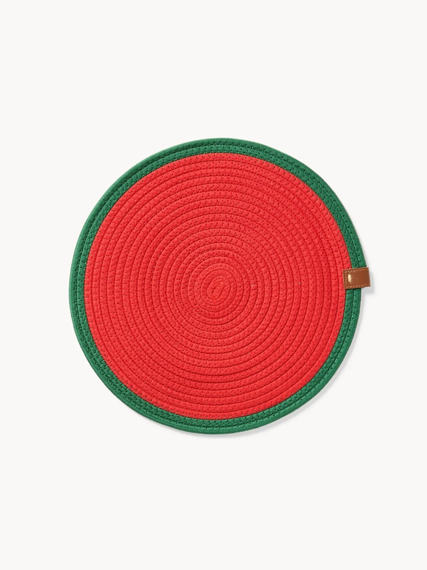 Tovaglietta bicolor rotonda