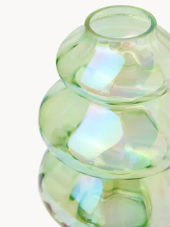 Vaso a forma di pino effetto madreperla