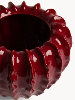 Vaso in ceramica smaltato