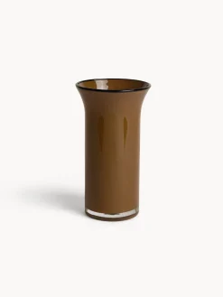 Vaso in vetro colorato in pasta